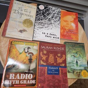 6 Book Lot – Junior Kids Fiction | Narnia | Dark Wood | Despereanx